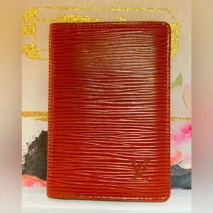 Louis Vuitton Brown Epi Leather Wallet